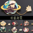 Металлическая фигурка в стиле аниме, юютсу, кайзен, металлическая брошь на булавке, кулон для косплея, подарки для фанатов