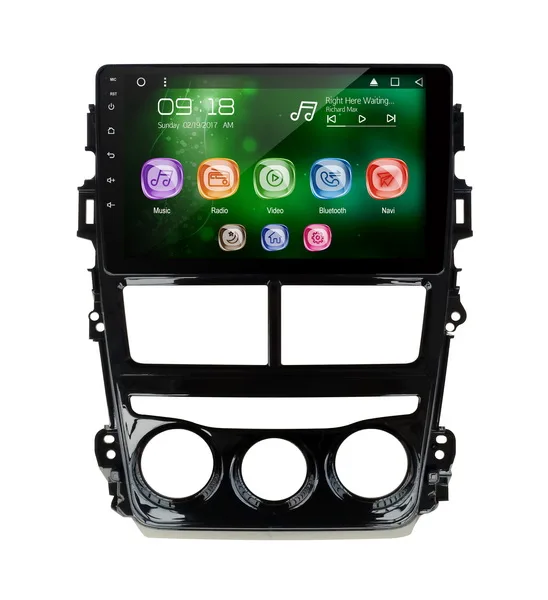 

Allways Автомобильный мультимедийный экран 9 дюймов, Android 9,0, Восьмиядерный, 2 Гб ОЗУ 32 Гб ПЗУ, для Toyota Vios (RHD) 2018