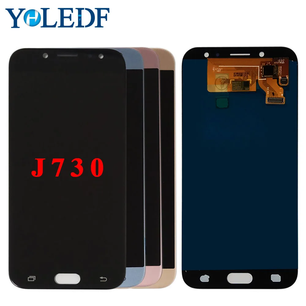 ЖК дисплей 5 дюйма для Samsung Galaxy J7 Pro 2017 J730 J730F J730F/DS J730FM/DS J730GM/DS сенсорный экран с