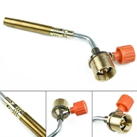 1 pcs brass welding torch welding gas ignition turbo propane brazing gas torch soldering heat gun for welding equipment