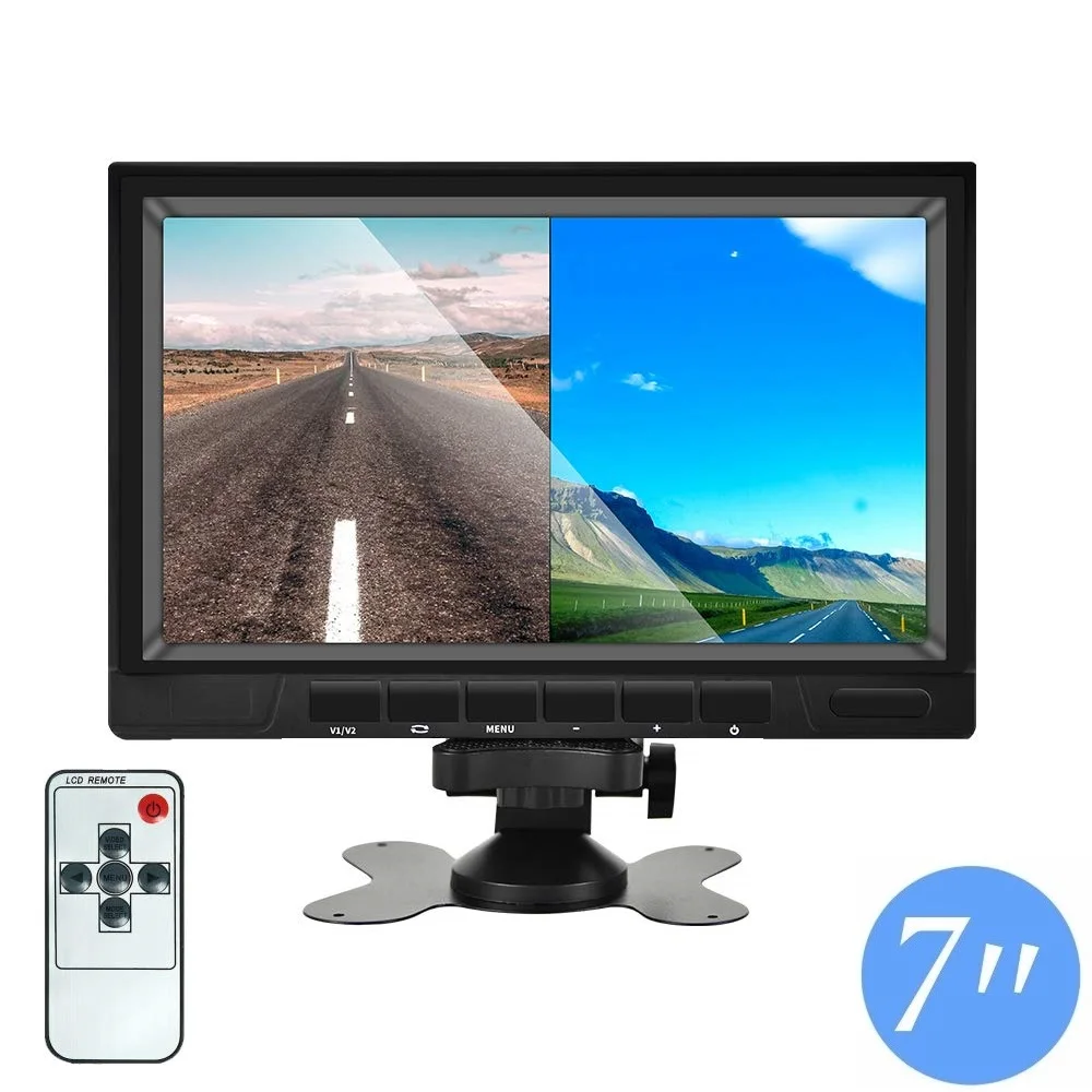 Камера заднего вида TFT с цветным ЖК дисплеем 7 дюймов камера для парковки задним