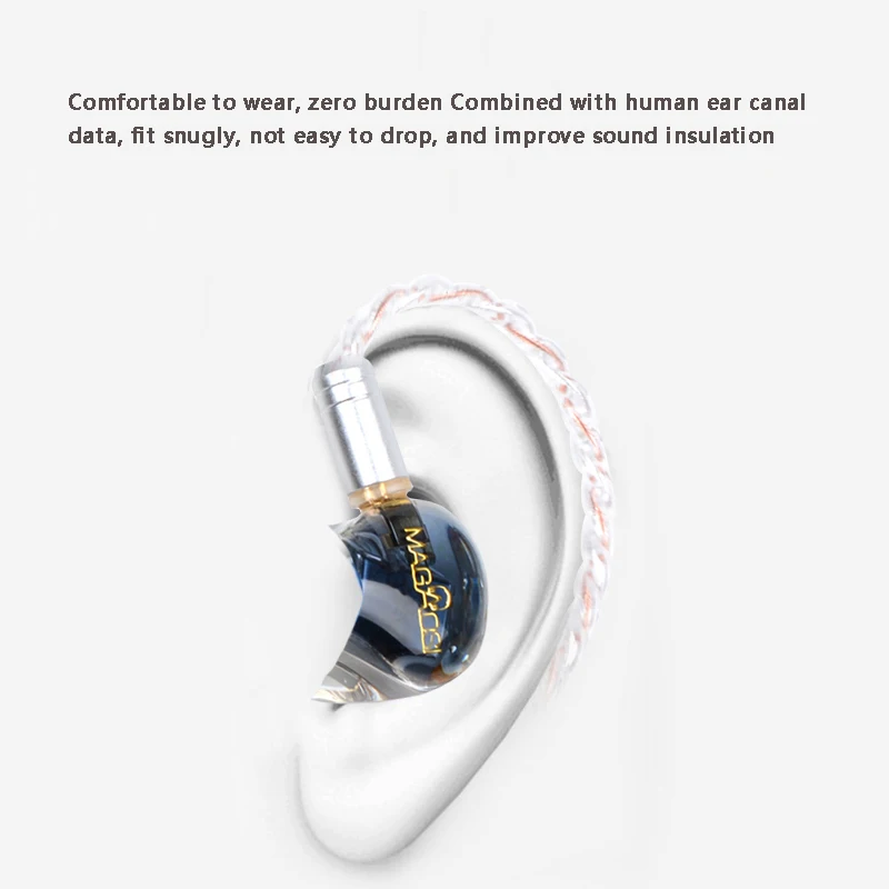 

Magaosi K5 Pro 5 Knowles Sonion BA HIFI Monitors In Ear Music Headphone Wireless Bluetooth Sport Earphone MMCX Detachable Cable