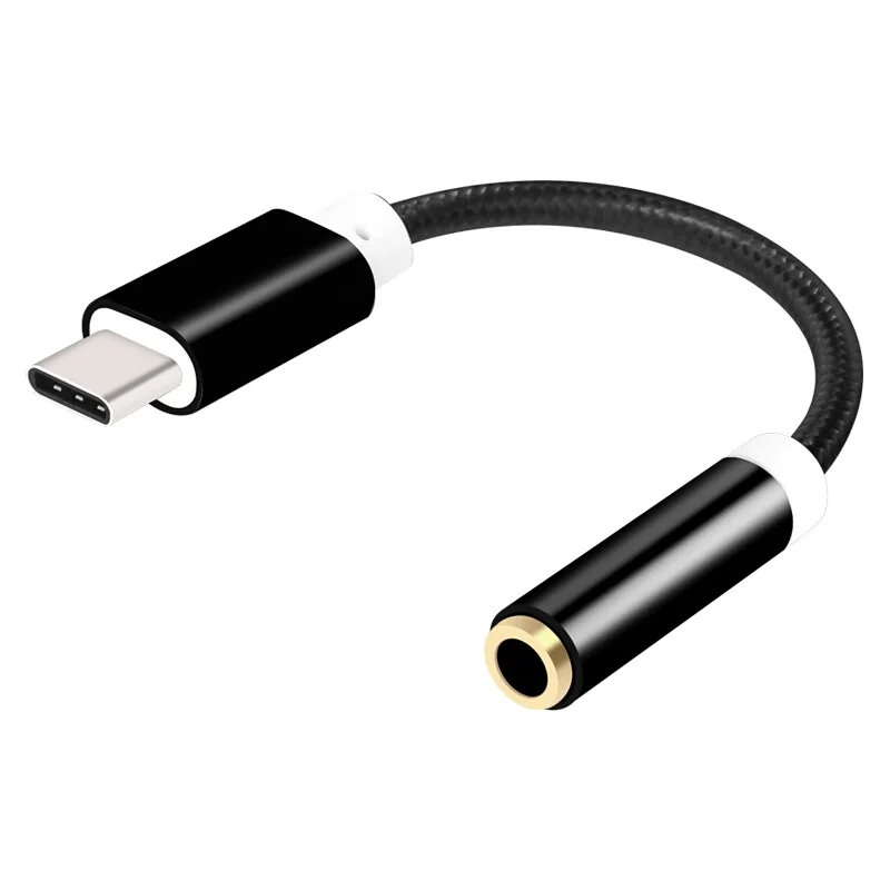Кабель с разъемом для наушников типа c на 3 5 мм AUX USB C Huawei V30 P30 pro Xiaomi Mi 9 Oneplus 7T аудио