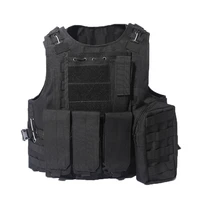 molle airsoft tactical vest combat hunting gear quick release training equipment airsoft 094km4 magazine pouch police molle vest