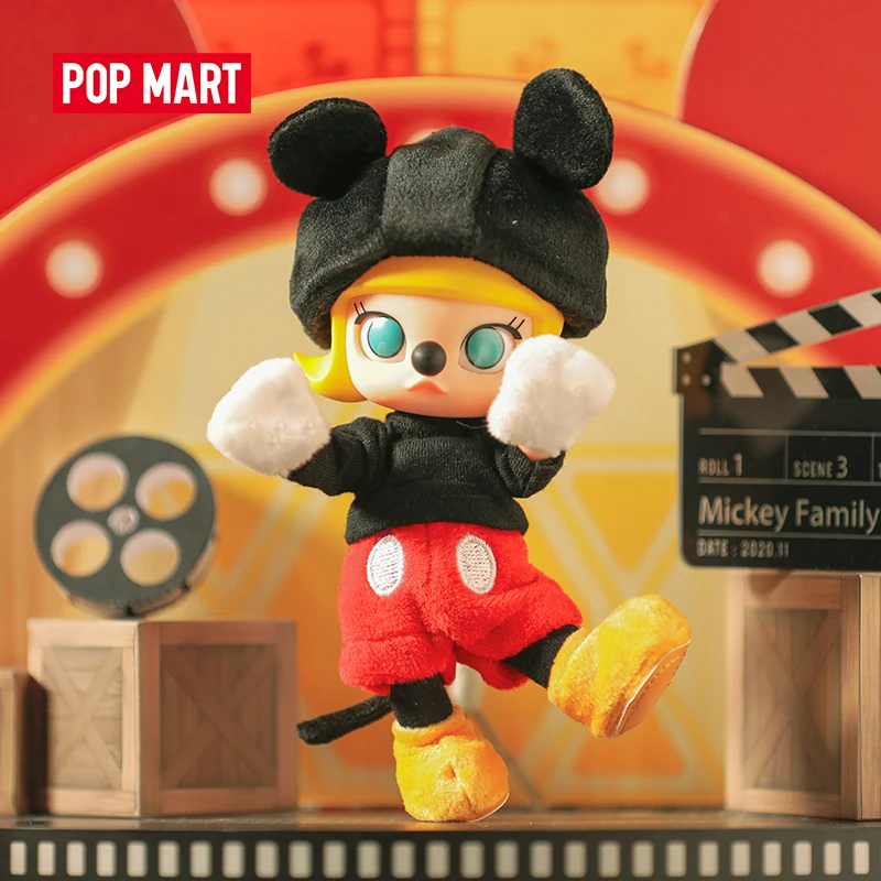 

POP MART Mickey house:Mickey and Minie Molly BJD Cute Kawaii Vinyle Toy
