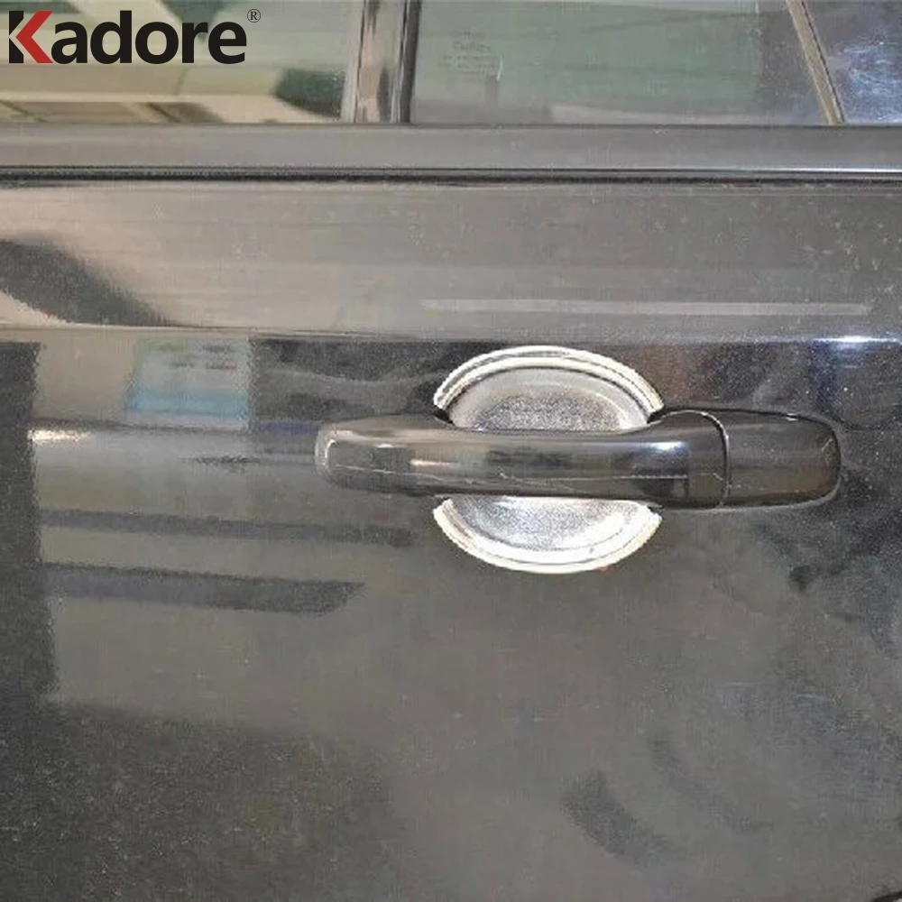 Для Ford Explorer Sport 2016 2017 ABS Chrome Боковая дверь ручки чаши Крышка отделка стайлинга