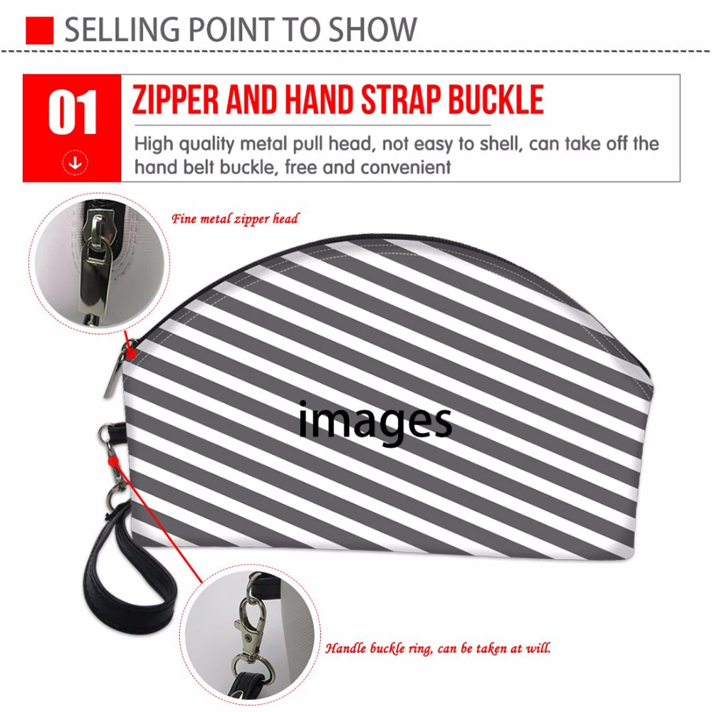 

Water Resistant Cosmetic Bags Ethnic Style Leather Necessaries for Women Ladies Storage Makeup Bag Beauty Bag Organizer Pouch