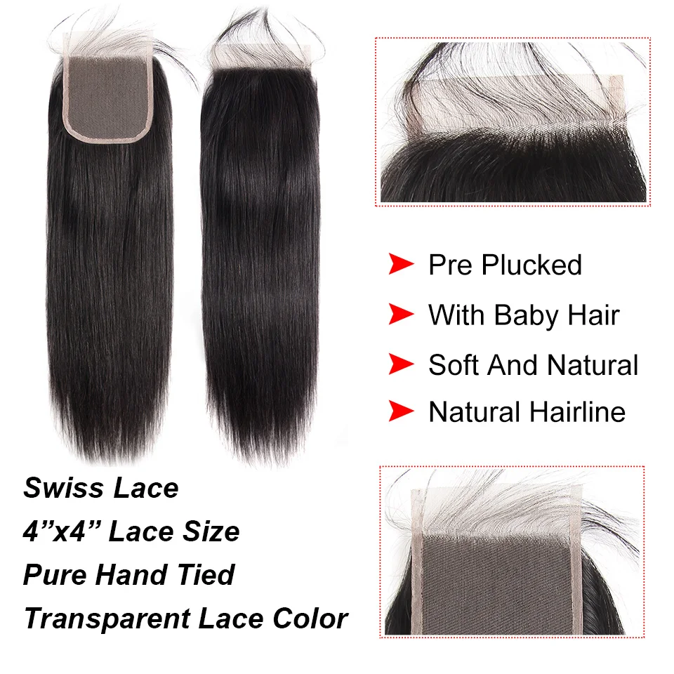 Прямой прозрачный шнурок с детскими волосами завязанные прямыми застежками