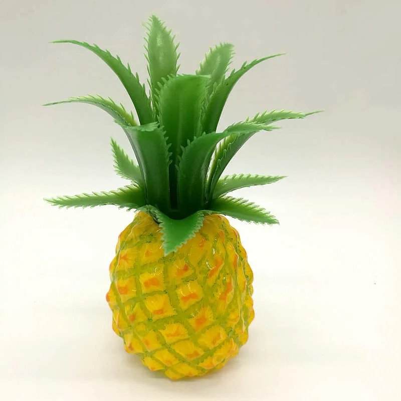 

Artifical Mini Pineapple 5.5*11CM Plastic Display Vivid Appearance Photographic Prop Shop Home Decoration