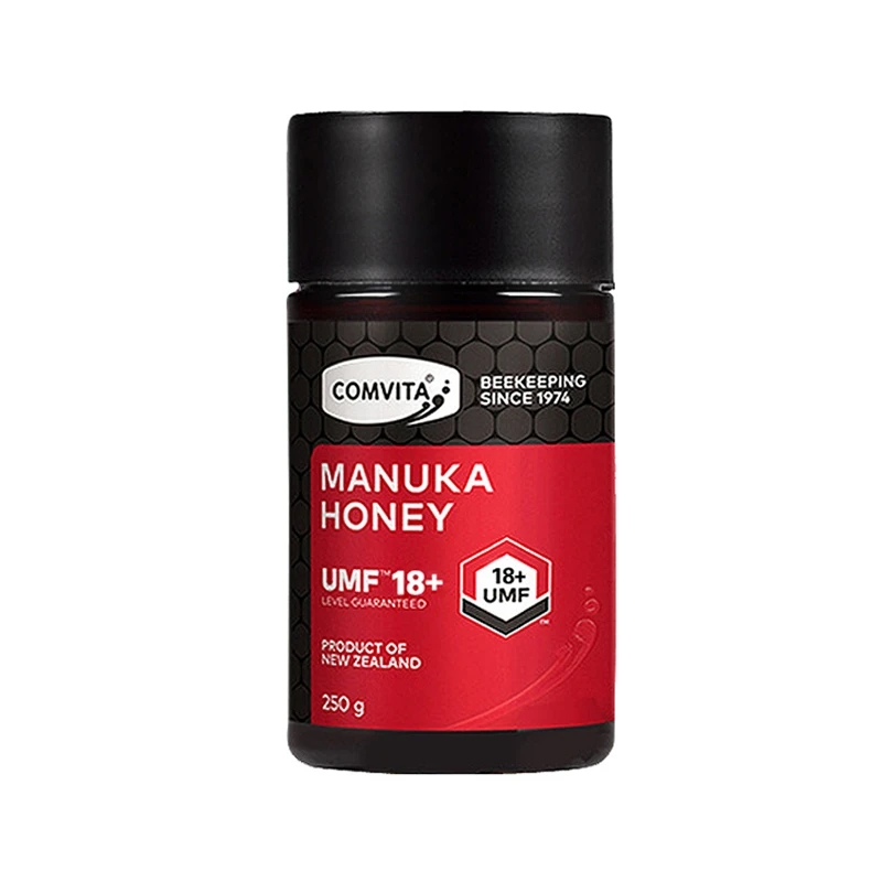 

NewZealand Comvita High Premium Manuka Honey UMF18+ 250g for Digestive Immune Health Respiratory System Sooth Coughs Sore Throat