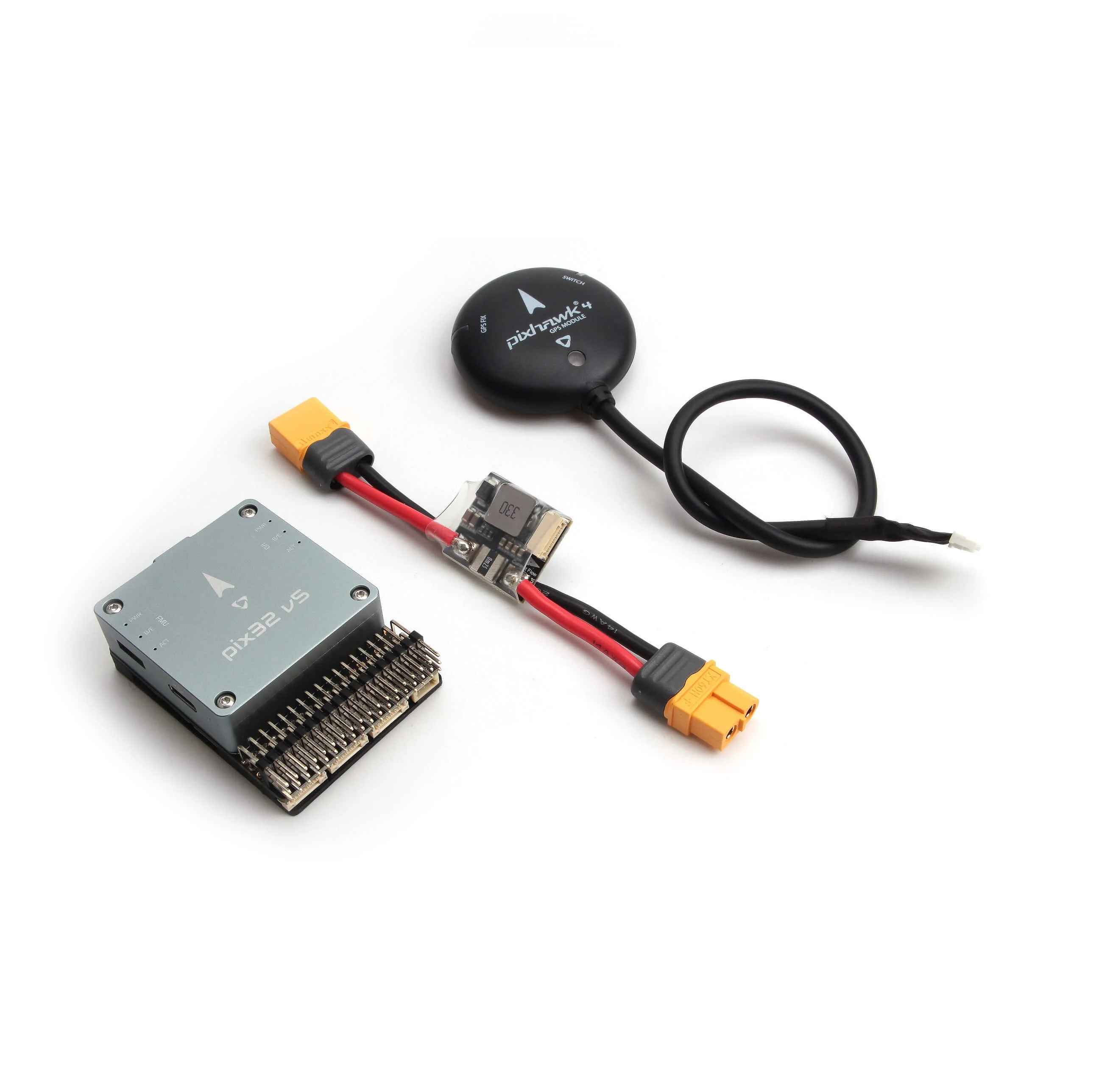 

Holybro PIX32 V5 Mini Pixhawk Flight Controller & PM02 V3 Power Management Board & GPS NEO-M8N & Base Board for RC Drone