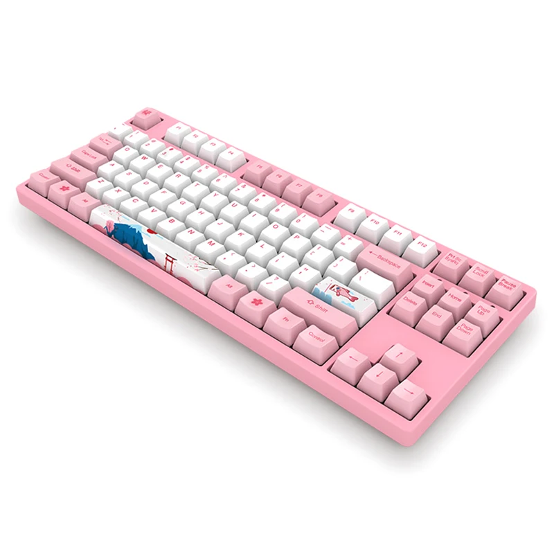 Оригинальная игровая механическая клавиатура AKKO 3087 87 клавиш 85% PBT usb type C проводная