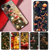 soft tpu christmas christmas tree for xiaomi redmi note 8t 8 9t 9s 9 10 10s 4 4x 5a 5 6 7 prime pro max black phone case