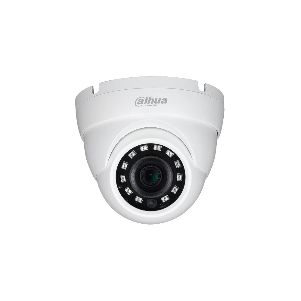 Dahua 4K HDCVI IR Eyeball камера HAC-HDW1801M с фиксированным объективом Smart IR 30 м Водонепроницаемая IP67 камера безопасности для помещений и улицы DC12V