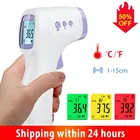 Инфракрасный термометр для измерения температуры тела, Бесконтактный цифровой прибор для измерения температуры тела, для детей и взрослых