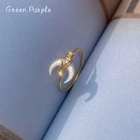14k gold filled moon rings handmade knuckle rings boho jewelry anillos mujer bague femme anelli donna aneis ring for women