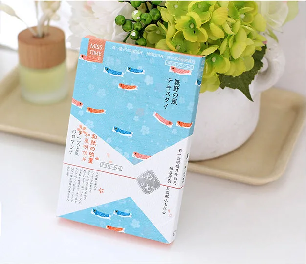 Традиционная Восточная эстетика японский стиль цветочный узор поздравительная