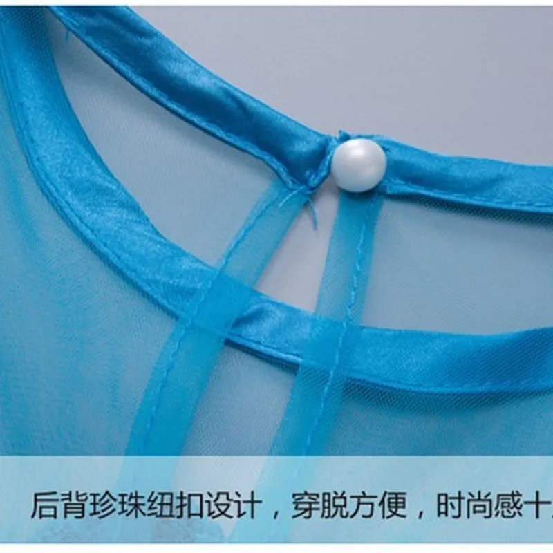 Детское платье с цветочным рисунком для девочек из тонкой прозрачной ткани дня