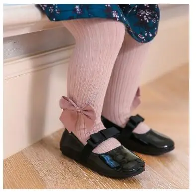 Колготки для девочек цельнокроеные колготки принцессы с бантом маленьких новые