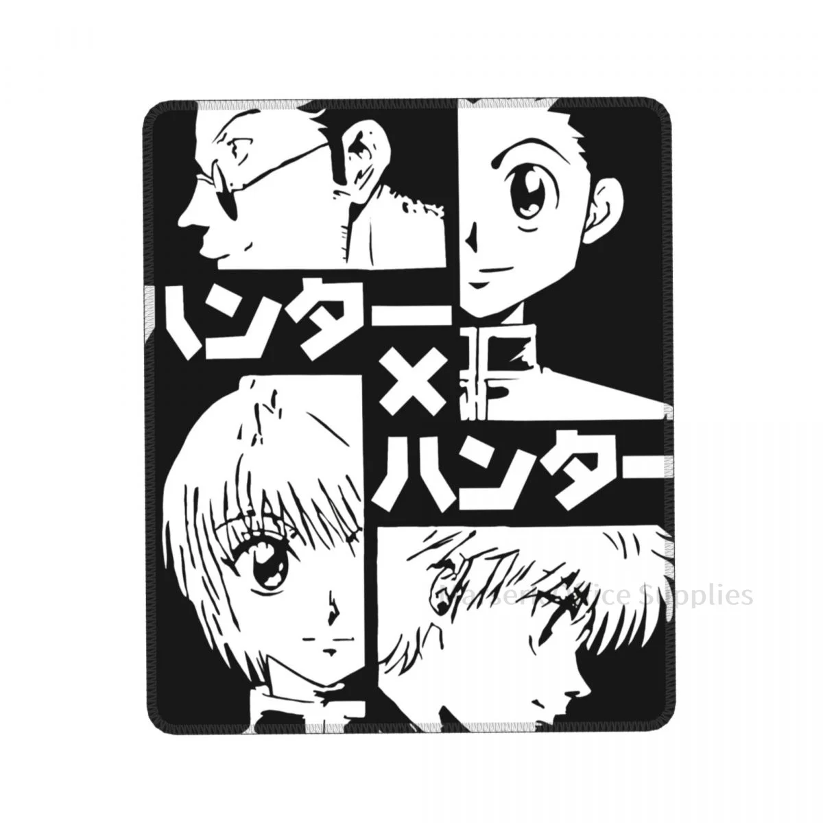

Team Mouse Pad Hunter X Hunter Freecss Comics Gaming Desktop Keyboard Mat Creative Deskpad Lock Border Antiskid Personalized