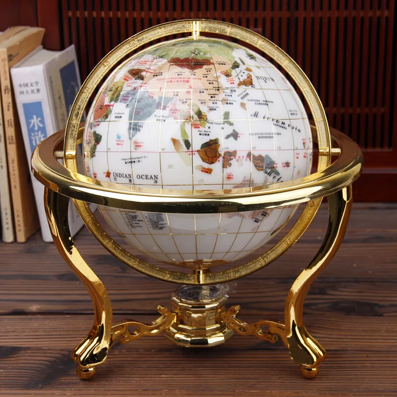 Cena Gem Globe Decoration Globus Geografia Materiały Dydaktyczne Dekoracja Stołu Domowego Akcesoria Do Dekoracji Wnętrz Biurowych