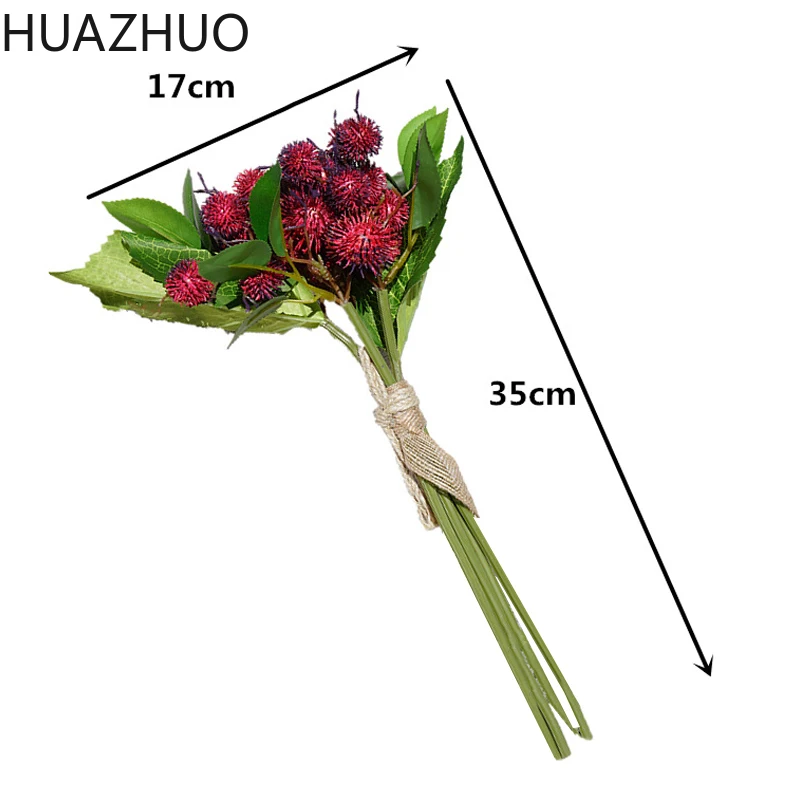 

Artificial Ball Onion Branch Simulation Flowers Autumn Wedding Party Christmas Festival Home Room Garden Decoration Dropshipping