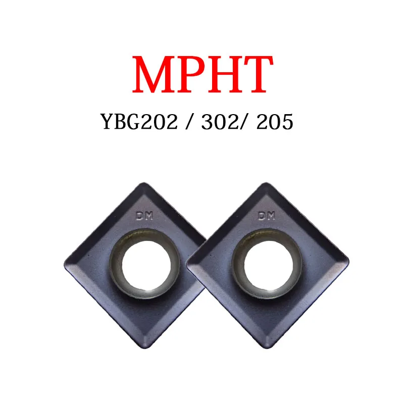 Оригинальные вставки MPHT фреза для токарного станка ЧПУ YBG205 YBG302 YBG202 | Инструменты