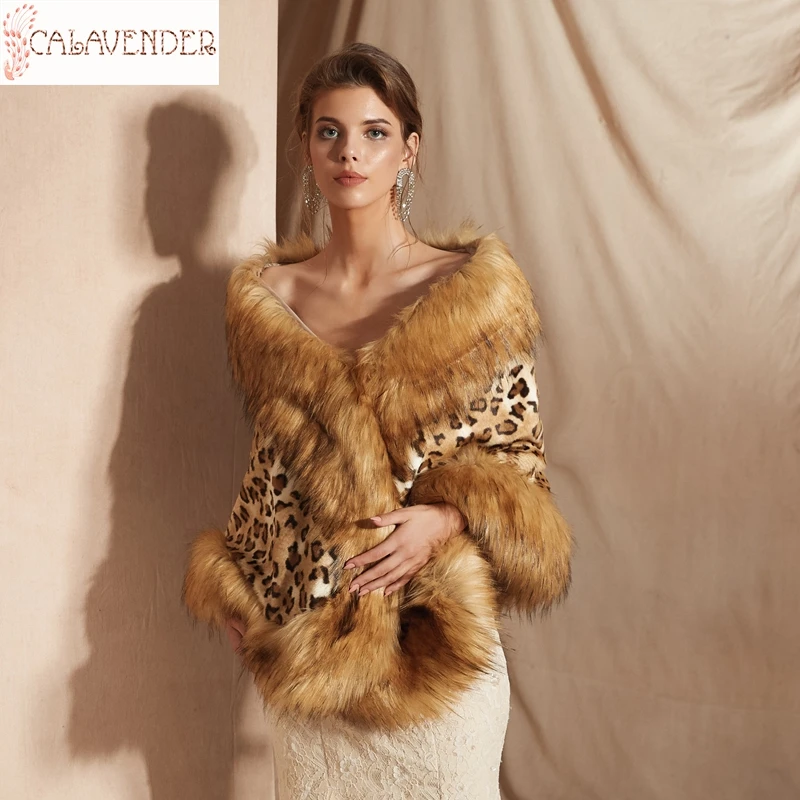 

PJ18103 Exquisite Grey Fur Shawl Luxury Winter Fur Wrap Shawl Womens Neck Warmer Jacket Coat Fur Collar Accessories Shrug Cape