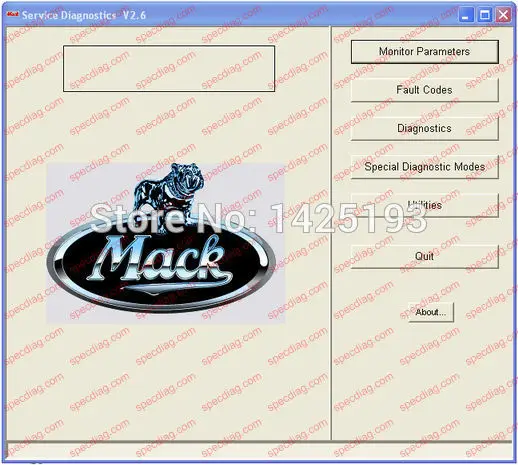 

MACK V-MAC III 2.9.7 (с дилерским программированием)