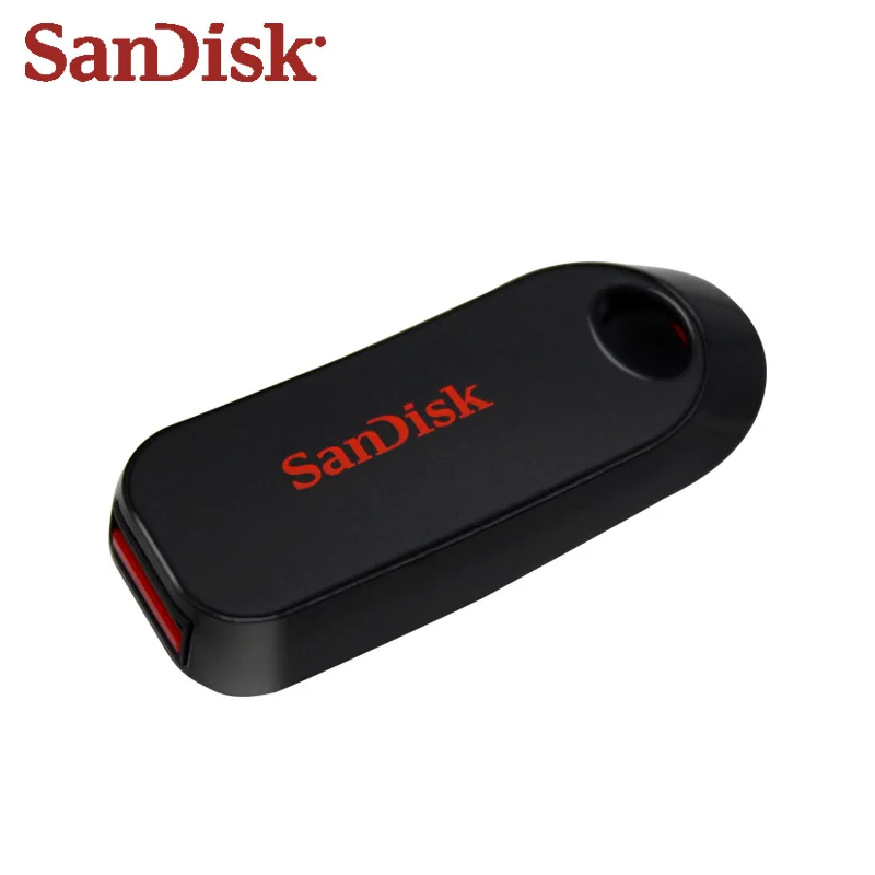 SanDisk USB флеш-накопитель 16 ГБ 32 64 флеш-диск 2 0 Регулируемая карта памяти черный