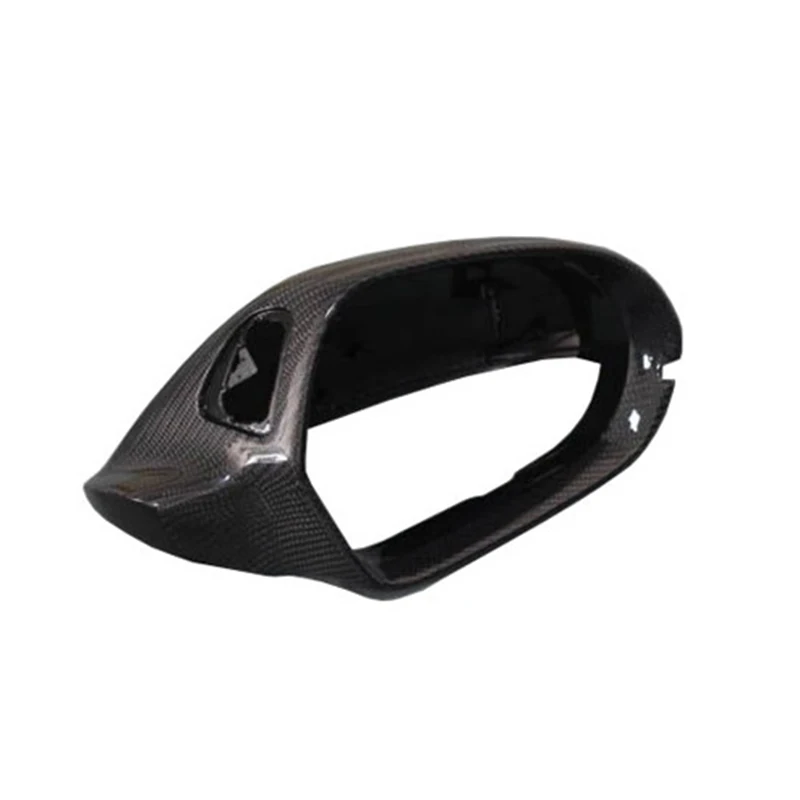 Крышка зеркала заднего вида из углеродного волокна для A6L C7 S6 RS6 2013 17|Зеркала и