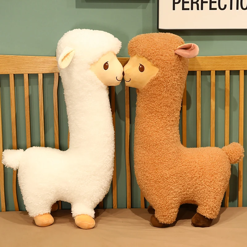 

Kawaii Alpaca Plush Toy Soft Stuffed Animal Pillow Sheep Plush Doll Plushies Llama Pillow Cushion Girl Dolls Kids Birthday Gift
