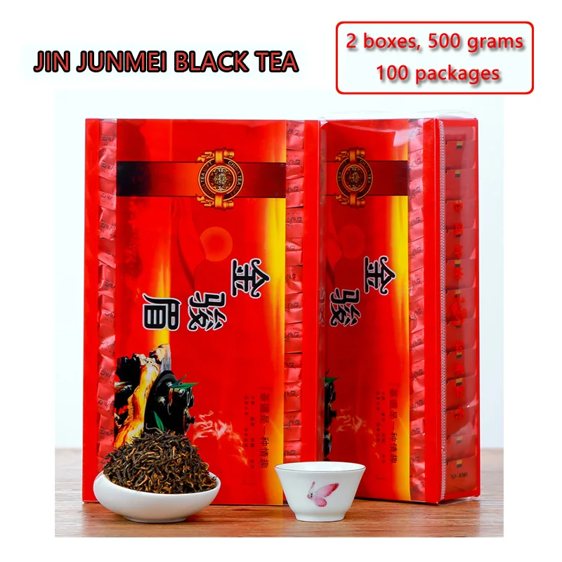Высококачественный черный чай Jinjunmei 250 г 500 г|Заварники| |