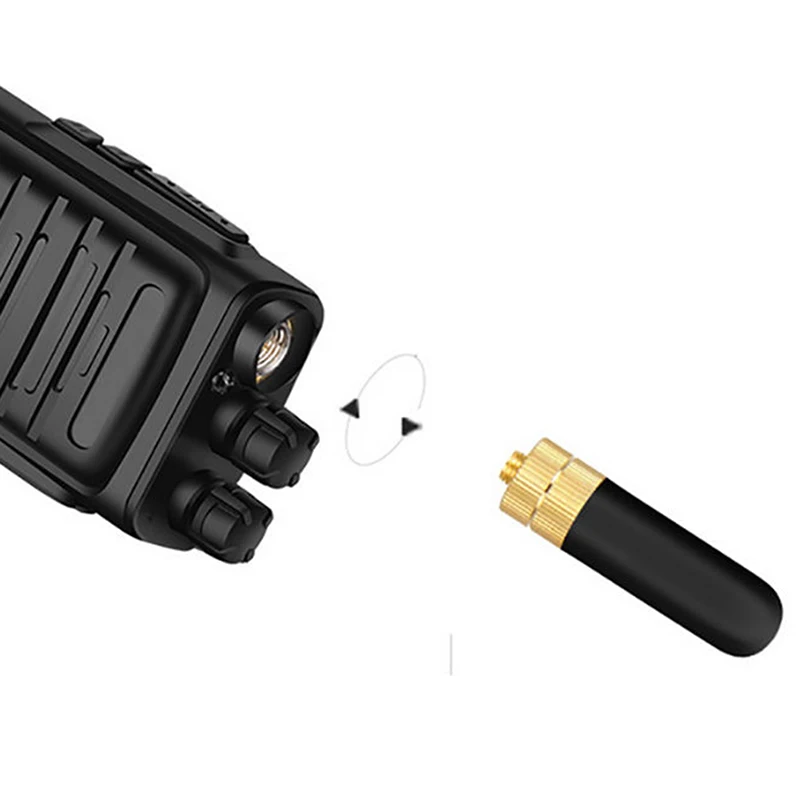 1 шт. Алмазная SRH805S SMA F Женская двухдиапазонная антенна Baofeng GT 3 UV 5R BF 888s радио FS SH 3C