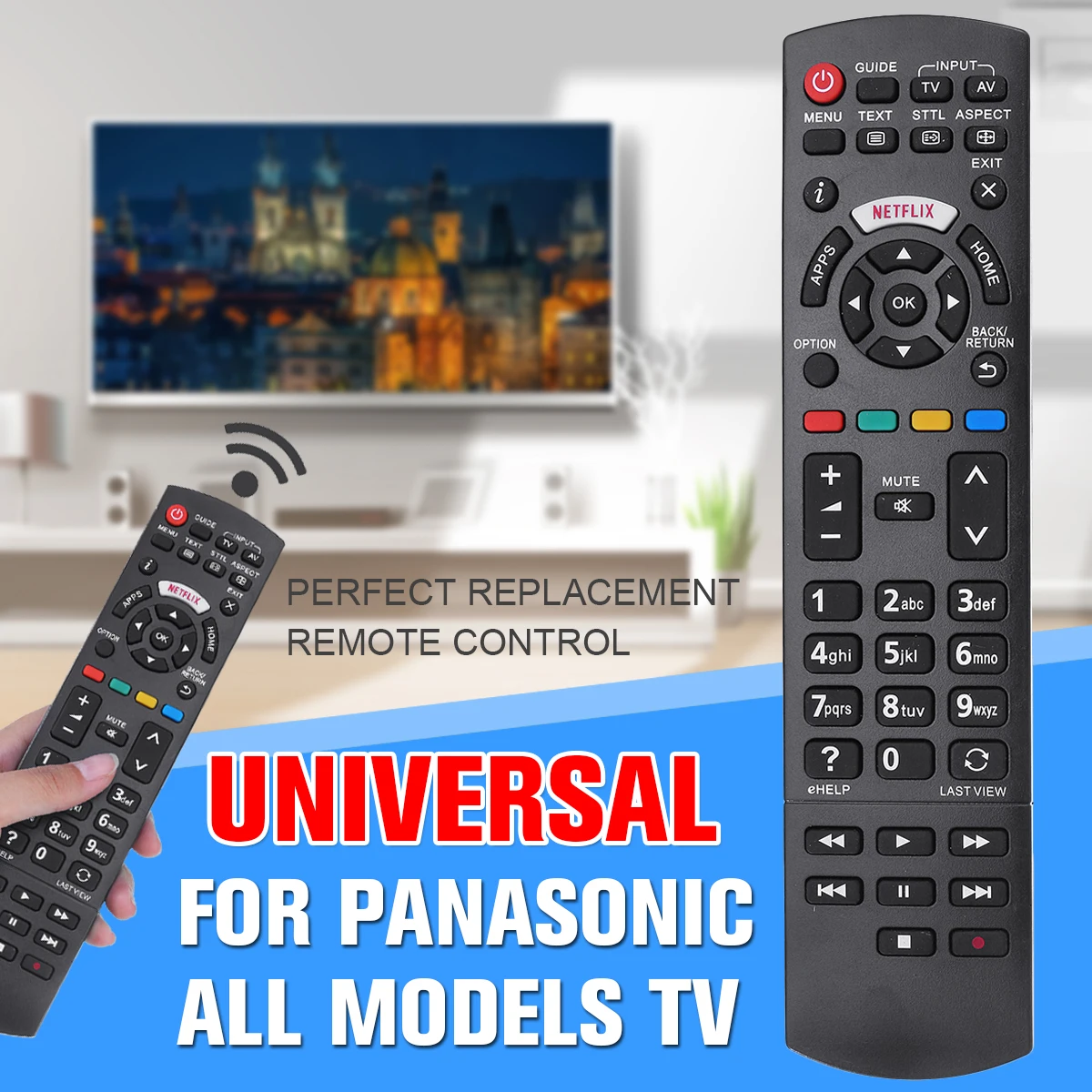 Control For Lcd / Led / Hdtv Remote Controller For Panasonic