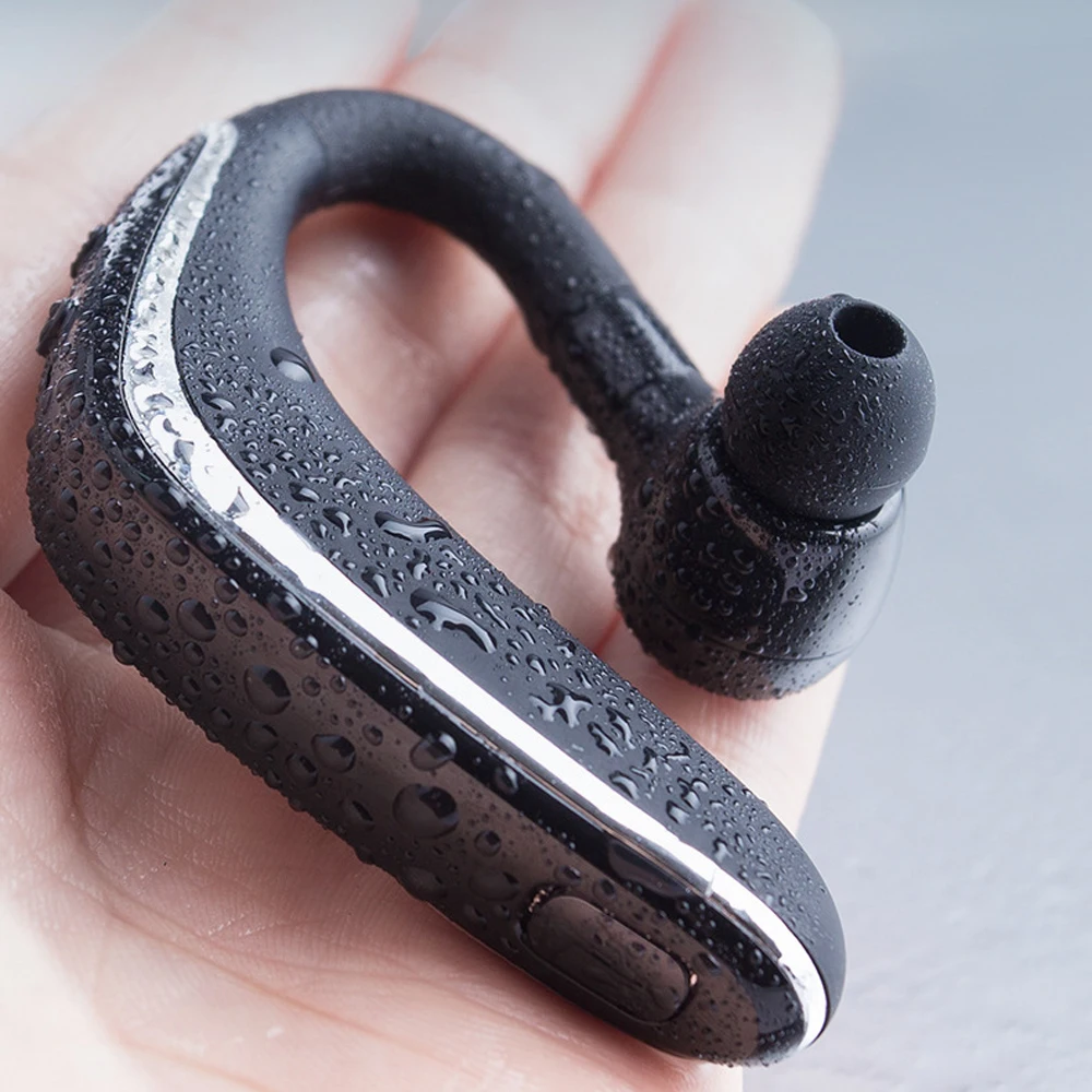 

5.0 Bluetooth Headset Wireless Headphone Earpiece Hands-free Sports Headsets New