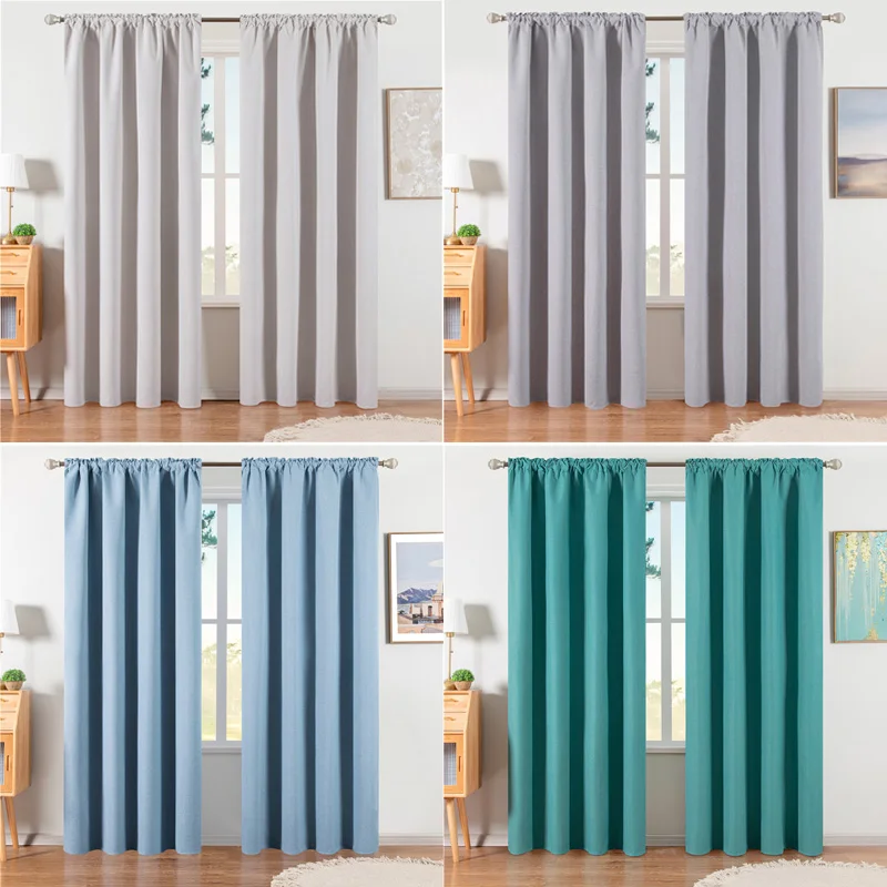 Светонепроницаемые шторы s 100% занавески для гостиной спальни кухни украшение
