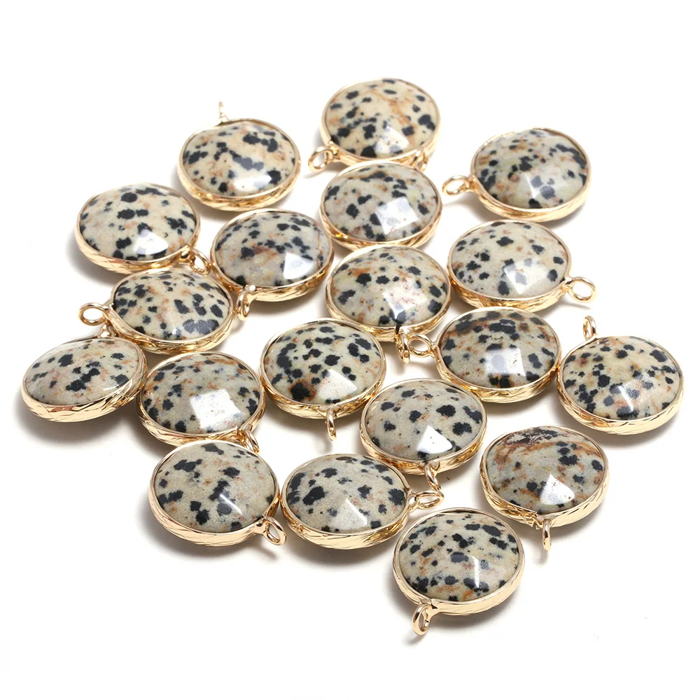 Подвески из натурального камня с амортизирующим яшмером круглые изысканные для