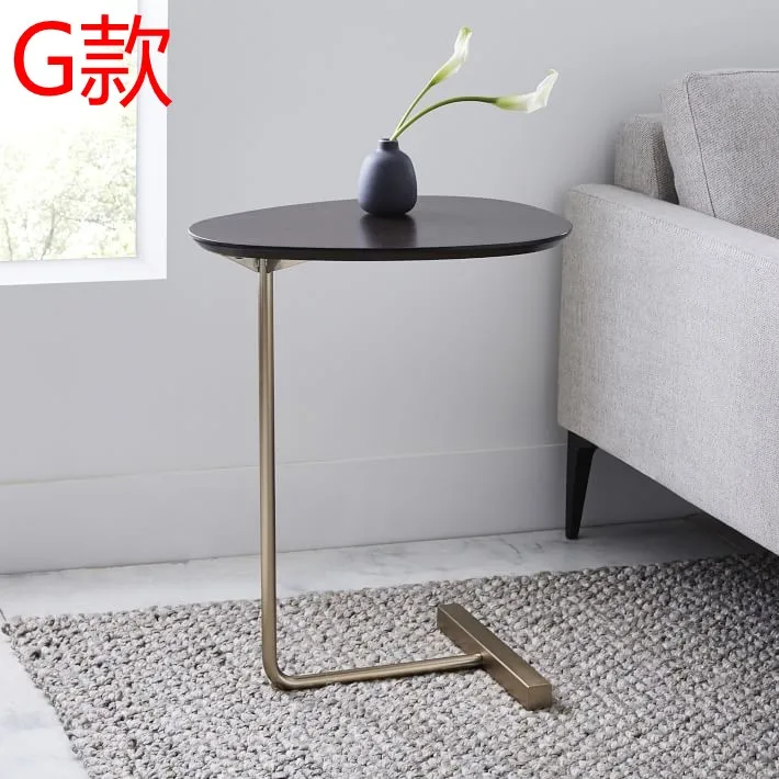 Новый скандинавский мраморный диван угловой маленький круглый столик для