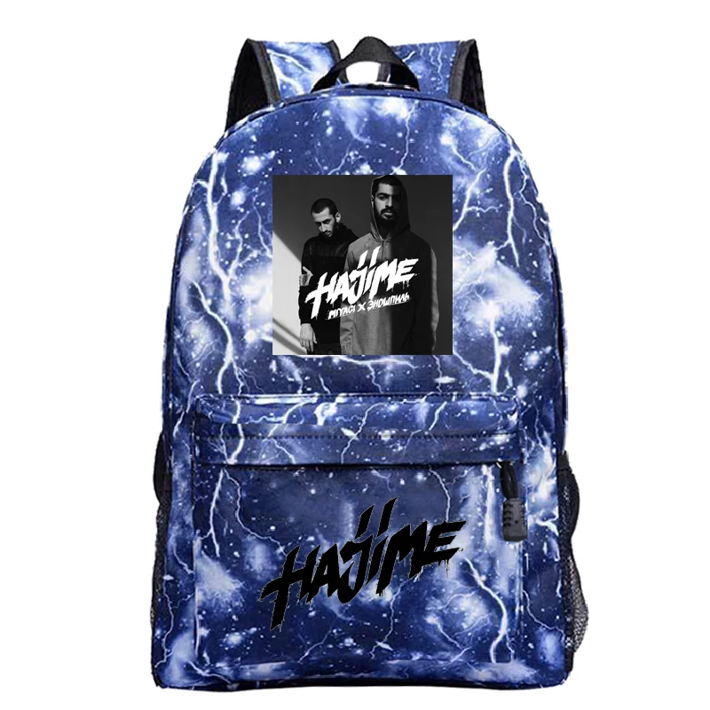 

Mens Bookbag Hajime Miyagi & Andy Panda Print Teenage Backpacks Nylon School Bag Hajime Miyagi & Andy Panda Boys Girls Backpack