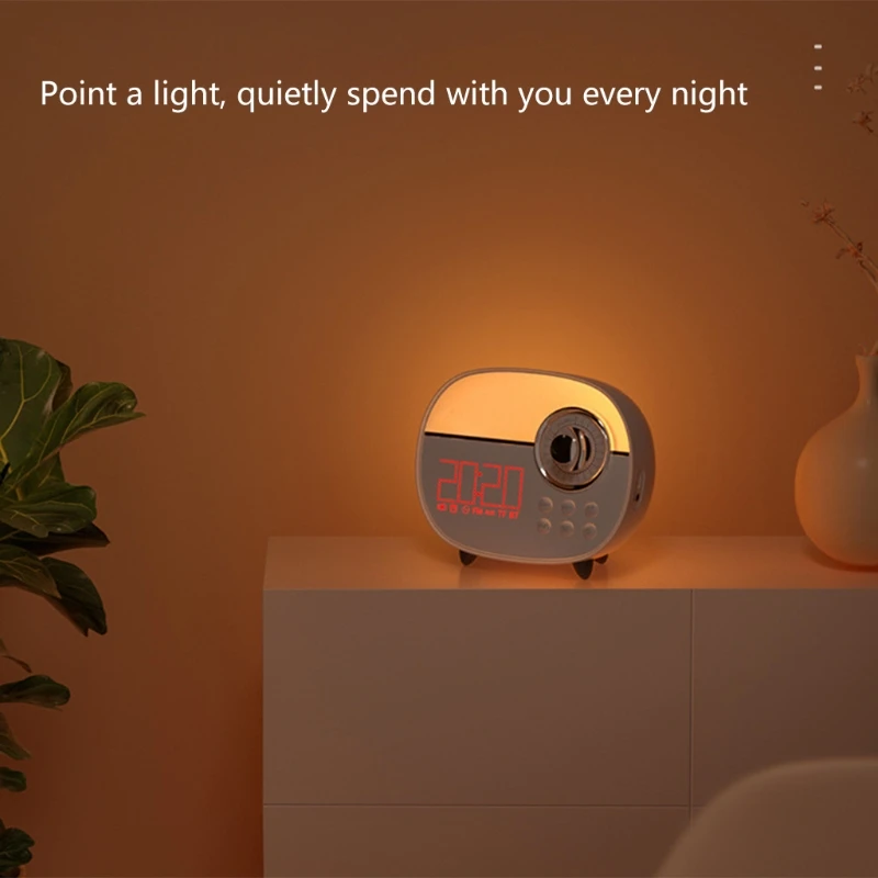 Портативные настольные мини-колонки H7JF на батарейках многофункциональные