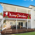 Рождественский баннер, гирлянда для сада, рождественские украшения, Рождественский Декор для дома, подарок на Новый год 2021, Рождественский Декор 2022