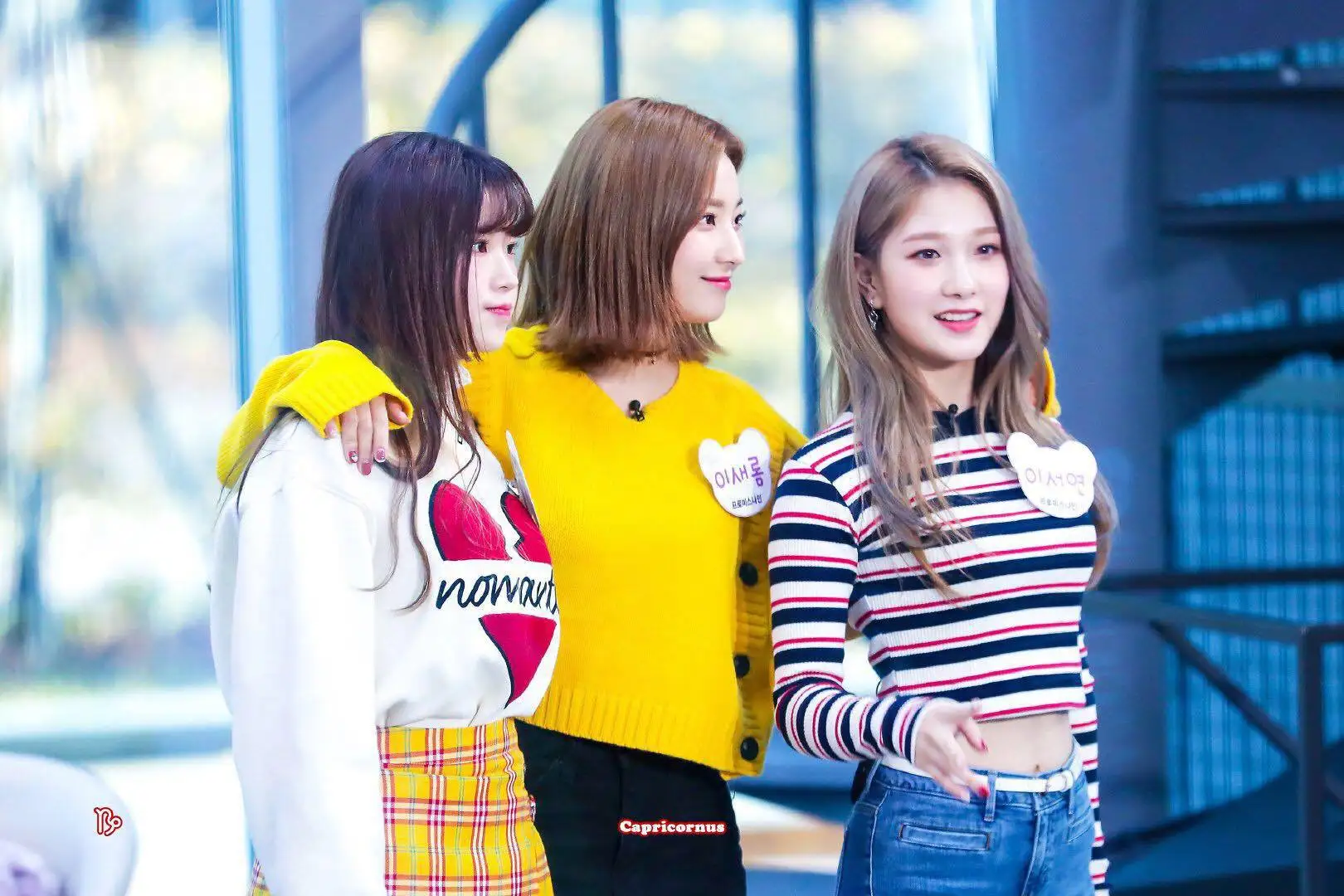 Kpop розово-желтые двубортные вязаные толстовки Женская Корейская уличная одежда