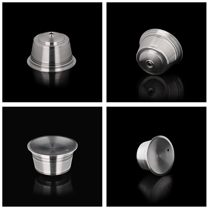 

2Pcs Reusable Coffee Capsule Filter Baskets Refillable Dripper for Nestle Coffee Machines Kitchen Accessories