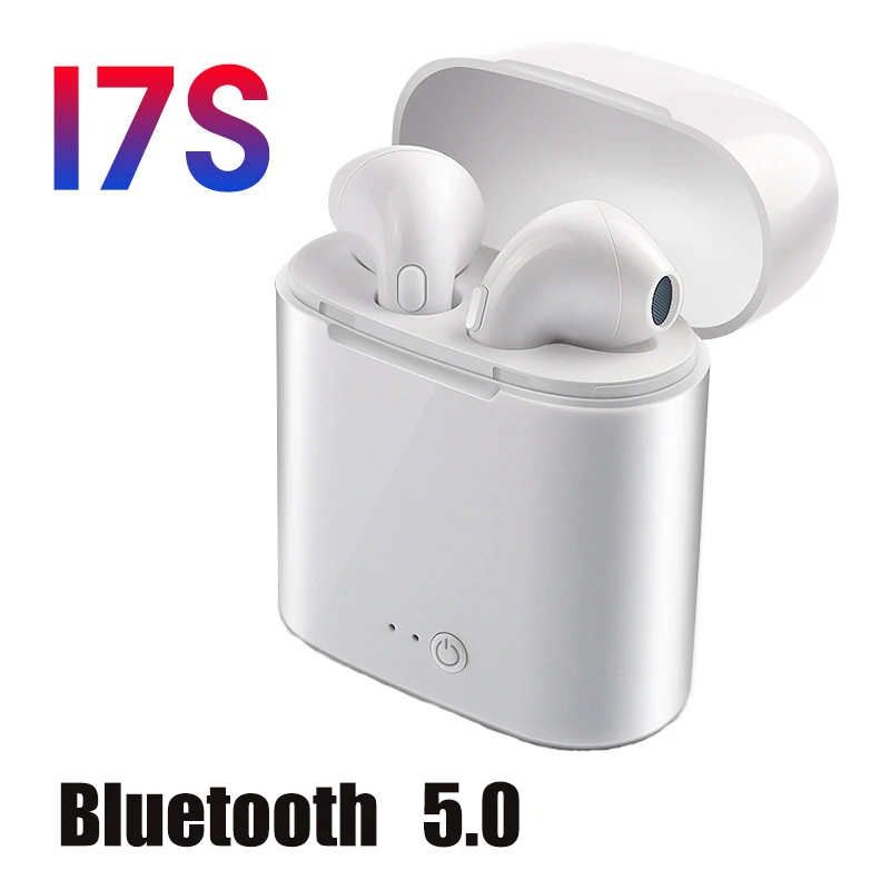 Беспроводные наушники i7s TWS Bluetooth спортивные наушники-вкладыши гарнитура с