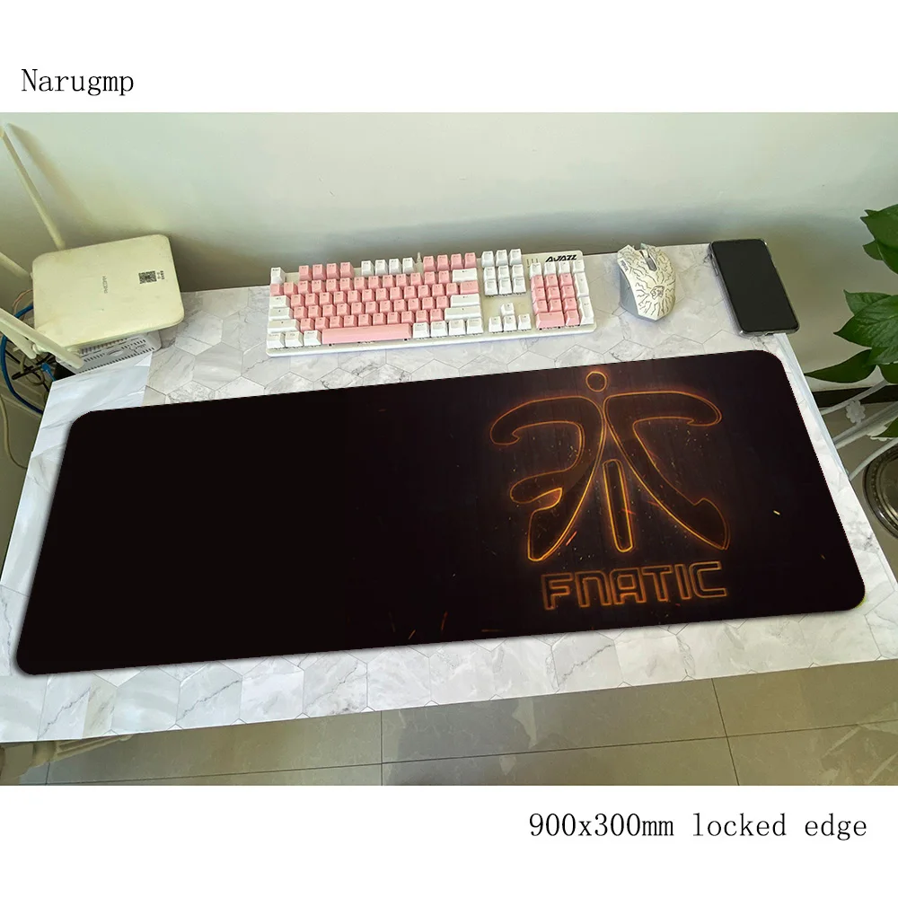 Fnatic Коврик для мыши 90x30 см коврики подарок на Хэллоуин лучший игровой коврик
