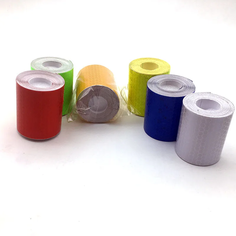 

AZGIANT Safety Mark Reflective Tape Sticker Car Styling Self Adhesive Warning Tape Automobiles Motorcycle Reflective Strip