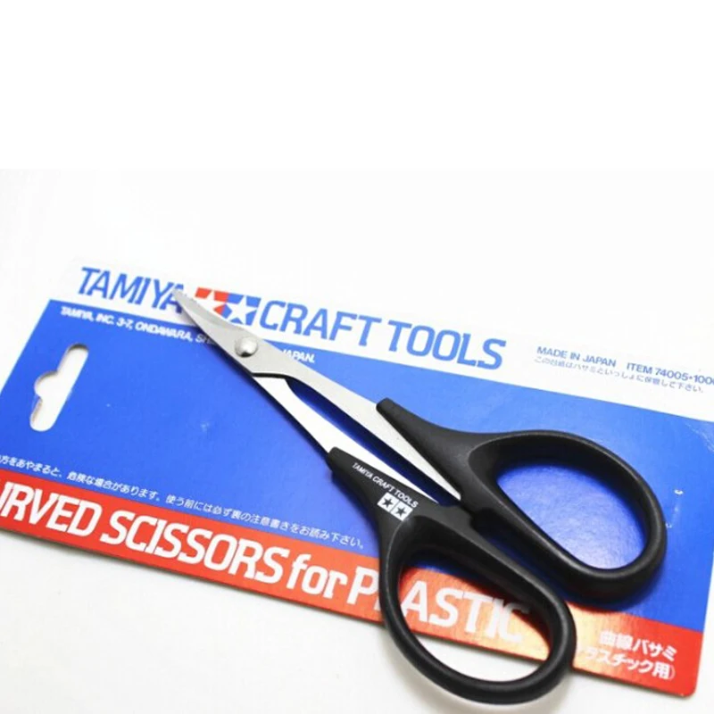 Изогнутые Ножницы Tamiya #74005 для пластиковых ремесленных инструментов |