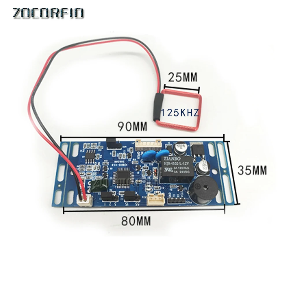 Система управления доступом к двери встроенная Радиочастотная Идентификация 125