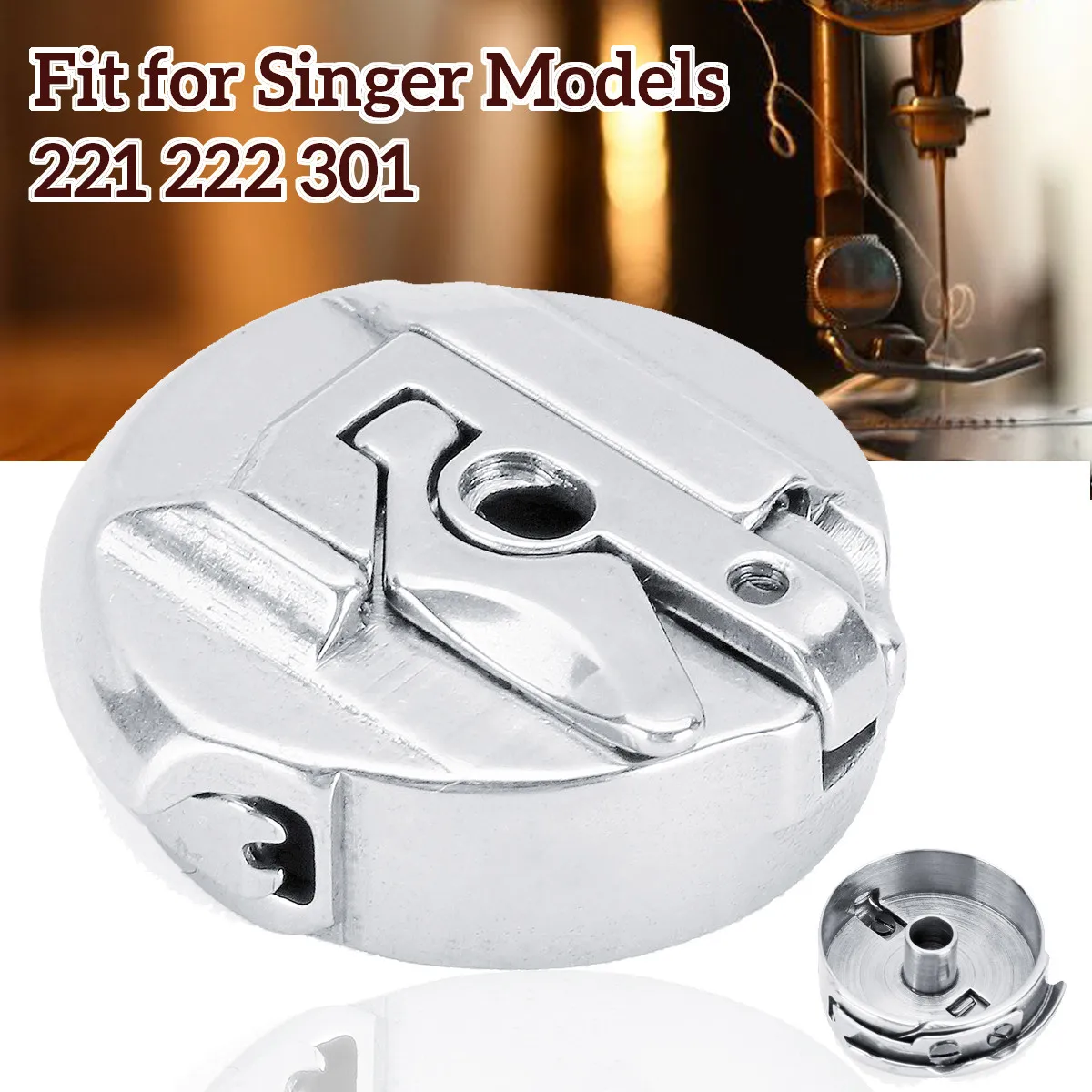 

Bobbin Case #45750 For Singer Featherweight Model Sewing Machine 221 222 3011